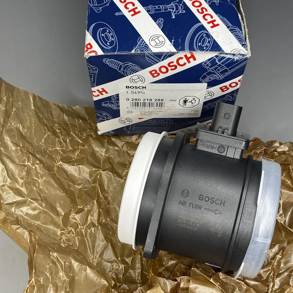 Sensor de flujo de aire másico MAF para Jaguar F-Type XJ XJR575 0280218288 Bosch OEM Foto 2 de 4