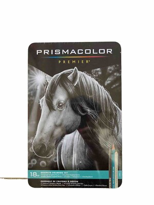 Prismacolor 24261 Premier 18-Ct Graphite Drawing Set NEW