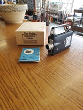 Cine Kodak magazine 16 Movie Camera 1948 With Kodachrome Film Cartridge.