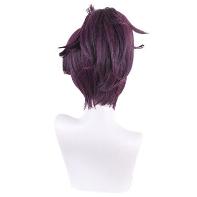 Hell's Paradise: Jigokuraku Yuzuriha of Keishu Purple Cosplay Wigs 35cm Hair