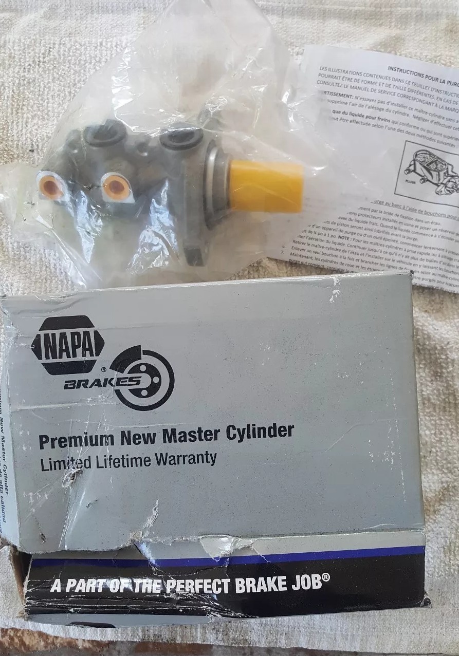 Brake premium new master cylinder M4953 NAPA eBay