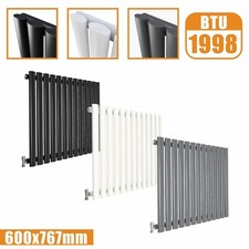 Designer Horizontal Vertical Flat Panel Oval Column Radiator Central Heating Rad