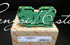 1pcs spring type grounding terminal block ZPE35