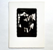 Rare William Coupon 1978 Photograph of Truman Capote at Studio 54 Signed & Dated