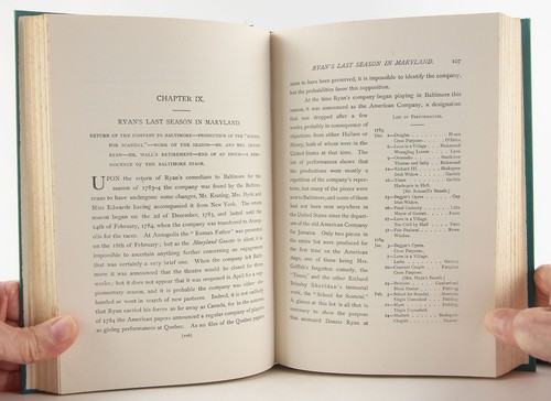 George Seilhamer's Monumental History of the American Theatre 3 Volumes thru1800 - Imagen 11 de 18