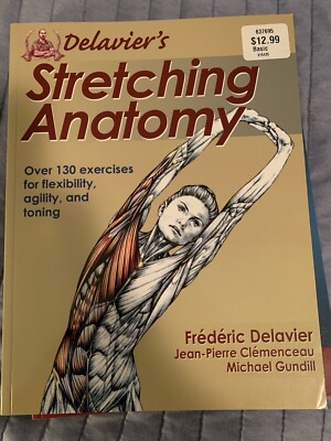 *Delavier's Stretching Anatomy Book - NEW