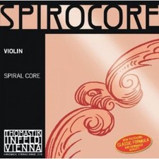 Spirocore Violin String Set 4/4 with Aluminum E Ball