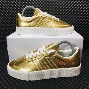 adidas sambarose gold