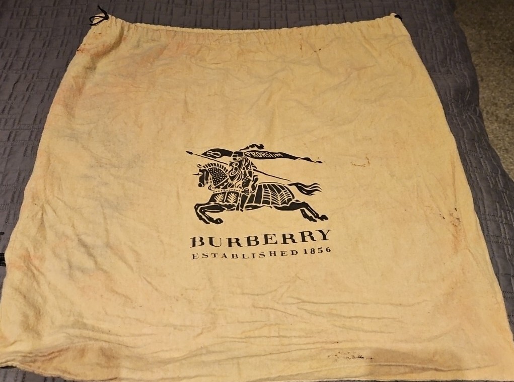 Authentic Burberry Tote Packable Polyester & Leat… - image 6
