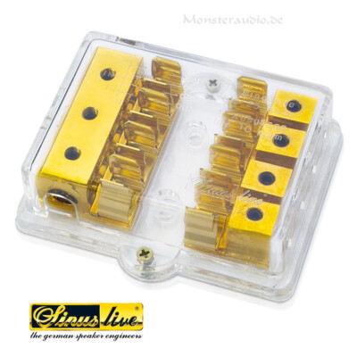 SinusLive SB3-4 SG Sicherungs Verteilerblock 3x25mm² auf 4x10mm² Kabel-Verteiler