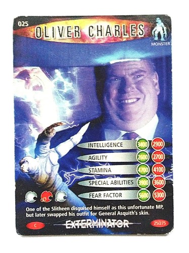 Dr Who Exterminator Trading Cards 1-100 - Picture 10 of 23