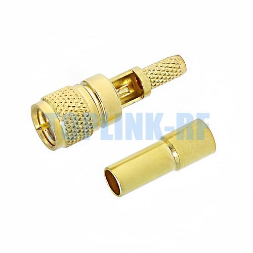 10x L5 Microdot 10-32UNF Male Connector RG174 RG316 for Ultrasonic Flaw Detector