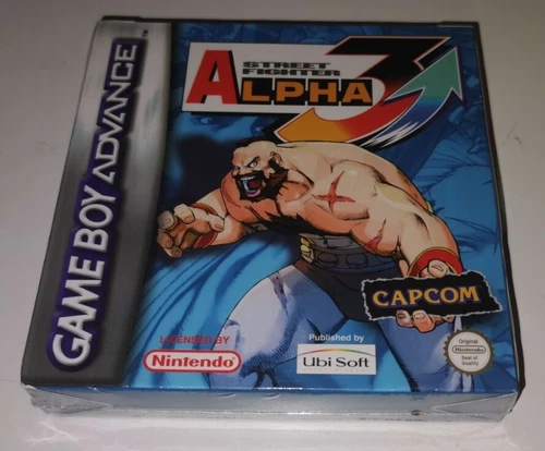 STREET FIGHTER ALPHA 3 NEW SEALED NINTENDO Game boy advance VGA READY gba new
