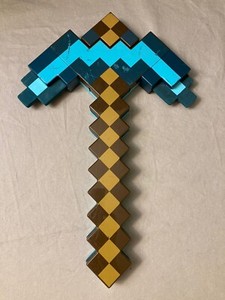 Minecraft Transforming 2 in 1 Pickaxe Sword Mattel 2014 | eBay