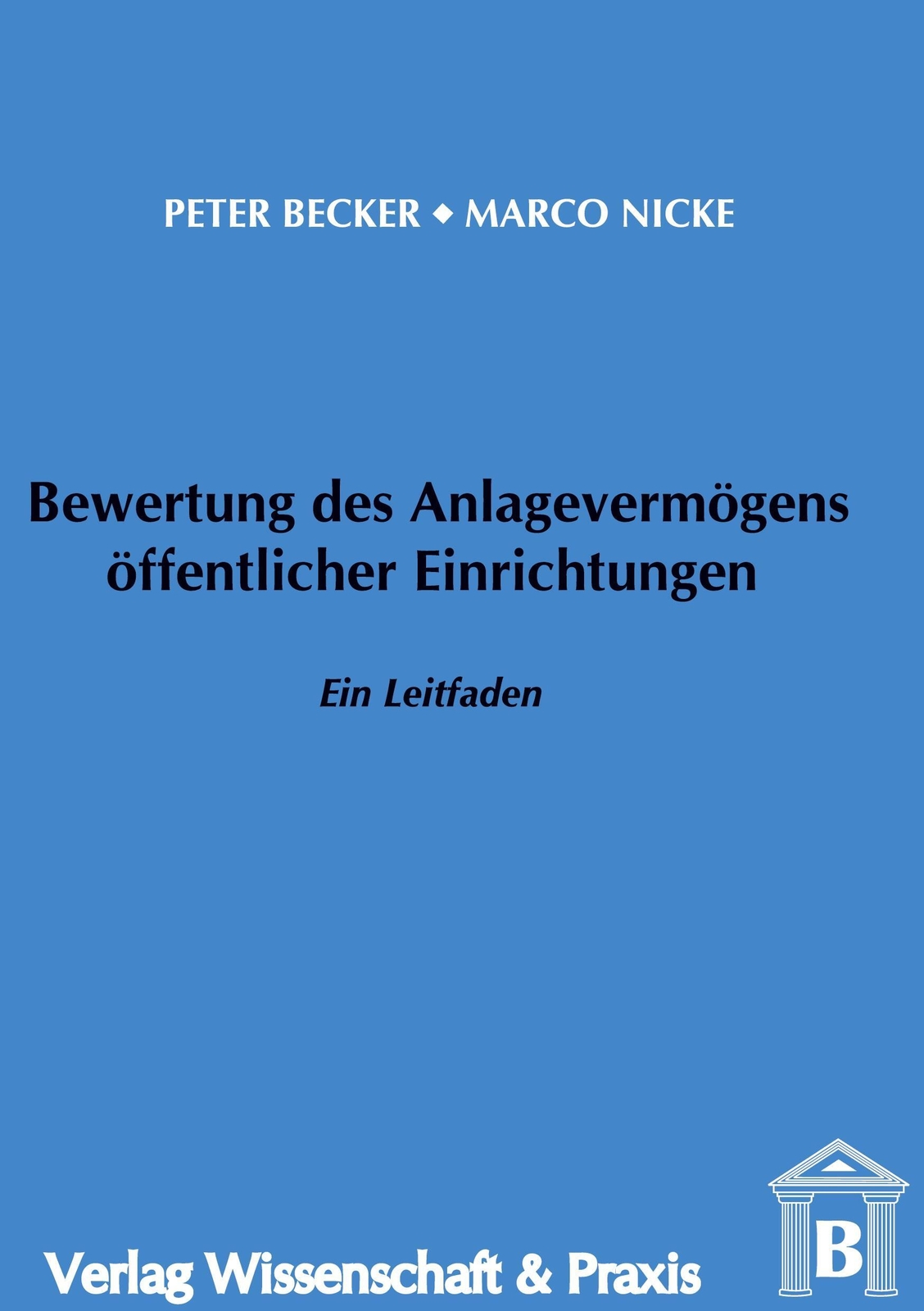 Thumbnail - Bewertung Des Anlagevermögens Öffentlicher Einrichtungen. Ein