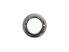 2.5" Round Plastic Chrome Trim Ring Bezel Grommet Cover Trailer Truck 2 1/2 LED