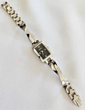 DKNY Stainless Steel Watch NY3383 Rectangular Face 3ATM