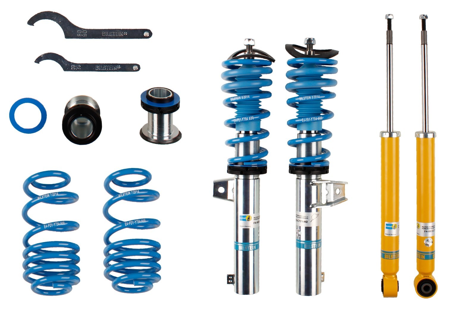 Bilstein B14 Coilovers Suspension for Skoda Octavia 1Z Mk2 Inc vRS 55mm Strut