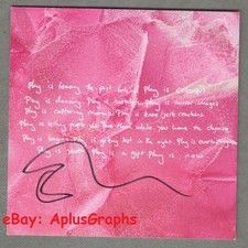 ED SHEERAN... Play CD - SIGNED ED SHEERAN... Play CD - SIGNED