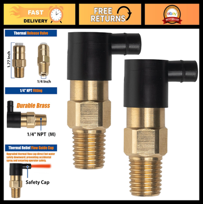 #ad #ad Thermal Release Valve for Pressure Washer Pump 1 4quot; NPT 2 Pack High Performan $25.99