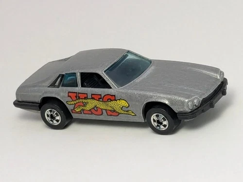 Vintage 1977 Hot Wheels Diecast 1/64 Gray Jaguar XJS Hong Kong Diecast Car
