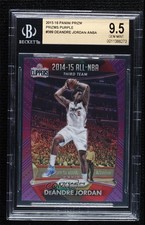 2015 Panini Prizm All-NBA Team Purple 67/99 DeAndre Jordan BGS 9.5 GEM MINT 3c7