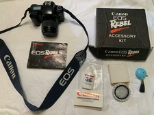 Canon EOS Rebel S 35mm SLR Film Camera w/ EF 35-80mm Lens, Strap  Accessory Kit
