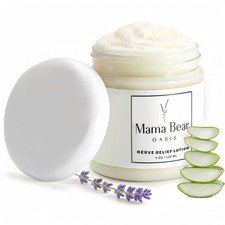 Mama Bear Oasis Lotion - Nerve Relief Cream for Foot, Hands, Legs, Natural Care