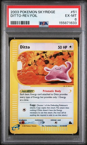 Ditto graded PSA 6 for sale on eBay