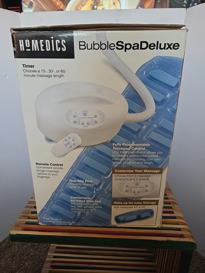Homedics BMAT-2 Banheira Elétrica Bolha Spa Deluxe Massageamento Calor com Controle Remoto - Imagem 2 de 4