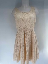 Size 6 J Crew Ivory Lace Dress