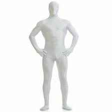 Adults Party Fancy Costume Invisible Morph Suit Full Body Spandex Jumpsuit Gifts