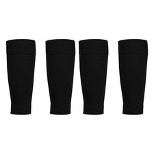 2 Kids Football Shin Guards Set - Breathable Leg Warmers for Boys Girls...