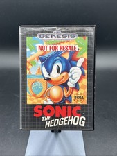 Sonic The Hedgehog Sega Genesis Case Only No Manual No Game