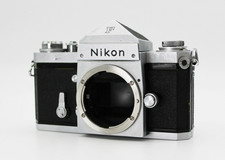 Nikon F Silver Eye Level Finder 35mm SLR Film Camera Body Exc 4 from Japan