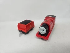 Thomas & Friends Trackmaster Motorized Real Steam James Train Tank Engine READ