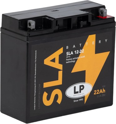 Motorrad SLA 12-22 LP Batterie 12V,22Ah passend für BMW K 1200 LT (K589) 1997-2003