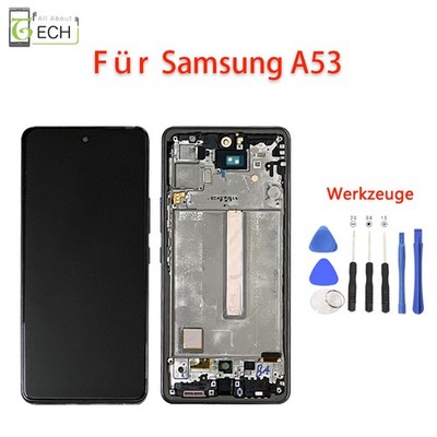 Für Samsung Galaxy A53 5G OLED Display kein LCD Rahmen Touch Screen