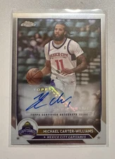 2023-24 Topps G League Michael Carter-Williams Chrome Auto #AC-MC