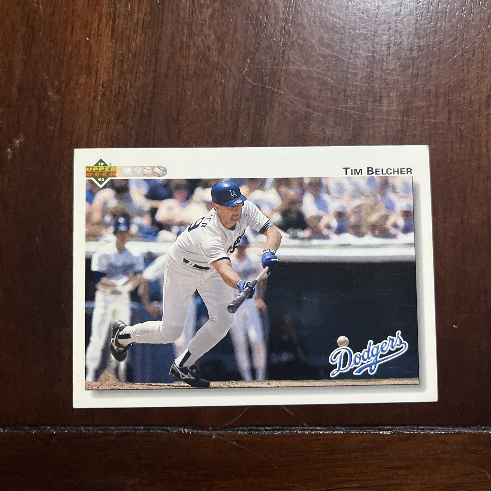 1992 Upper Deck - Tim Belcher #668 Los Angeles Dodgers starting pitcher # 49