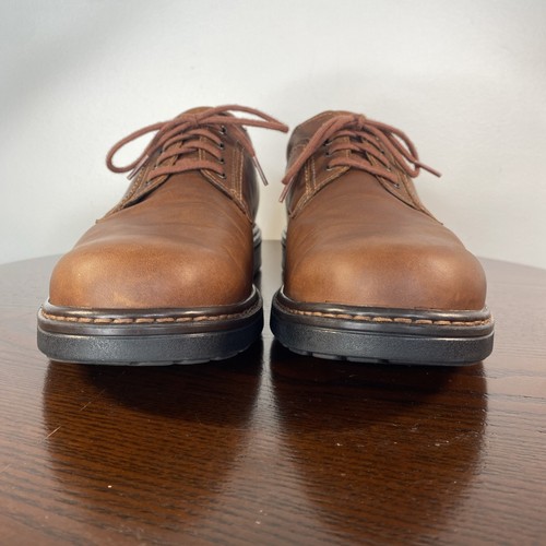 SAS Aden Oxford Men Size 12 M Brown Leather Casual Comfort Shoes Lace Up Nice - Picture 3 of 15