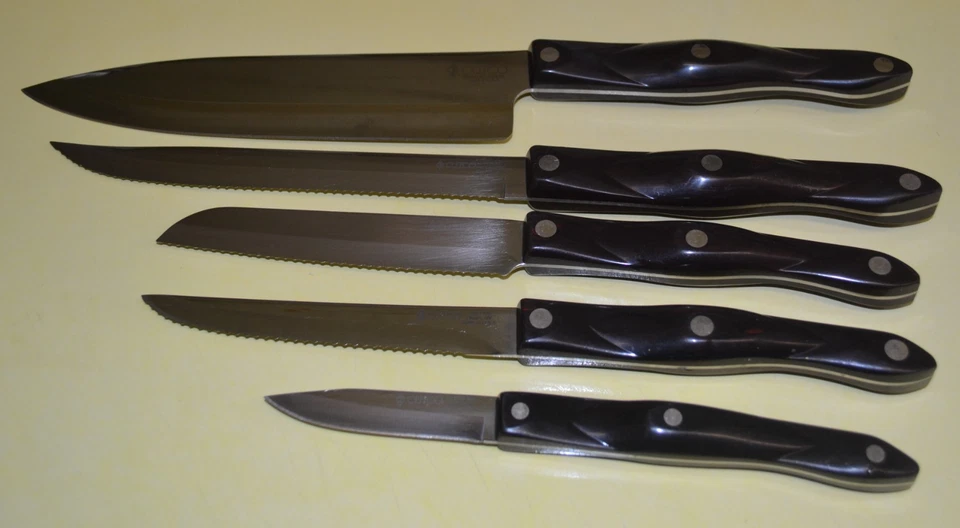 Cutco пространства экономия набор с блоком - 5 нож набор с компактный блок для хранения - Изображение 2 из 4