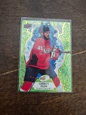 2021-22 Upper Deck Ice Garrett Pilon RC Washington Capitals Green