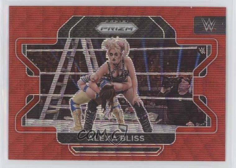 2022 Panini Prizm WWE Ruby Wave Prizm Alexa Bliss #37 04br