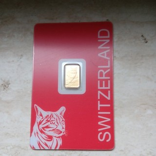 Pamp Goldbarren 1 g WILD CAT 999 9
