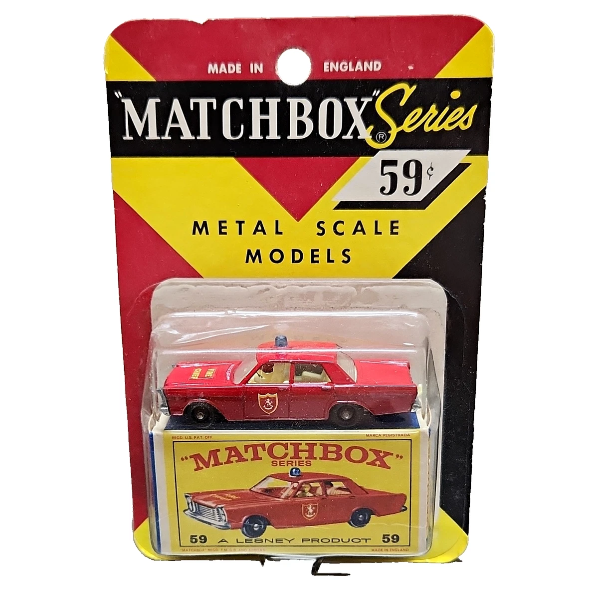 Matchbox 1964 Vehicle Year Vintage Manufacture Diecast Cars for