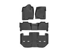 WeatherTech FloorLiner for 2011-2014 Chevrolet Suburban - Full Set, Black