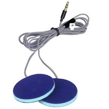 Sleep Ultra Thin Pillow Speakers with Stereo for Headphones 3.5mm Bent Type C