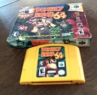 Nintendo 64 Donkey Kong 64 Collector's Edition Yellow Game Pak With Box Tested