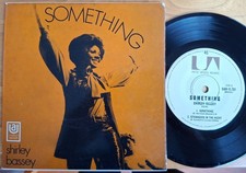 Shirley Bassey - Something UA # UAX-11,751 1971 Aussie 4 Track EP EX/EX